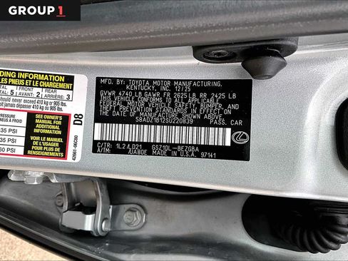 Used 2025 Lexus ES 350 w/ Premium Package FWD image 34