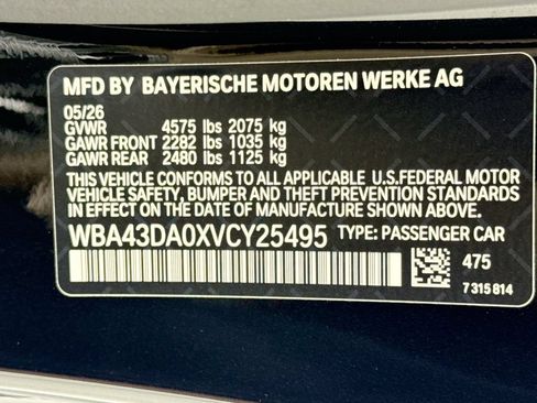 New 2027 BMW 430i Coupe w/ M Sport Package RWD image 32