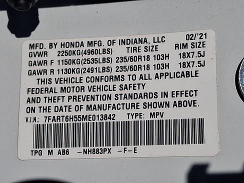 Used 2021 Honda CR-V EX image 29