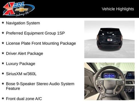 Certified 2024 Chevrolet Tahoe RST w/ Luxury Package AWD/4WD image 2
