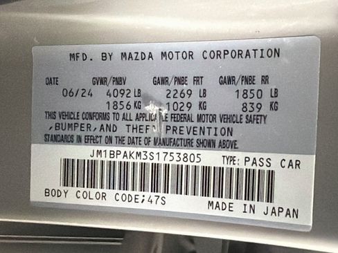 Used 2025 MAZDA MAZDA3 s Sport FWD image 12