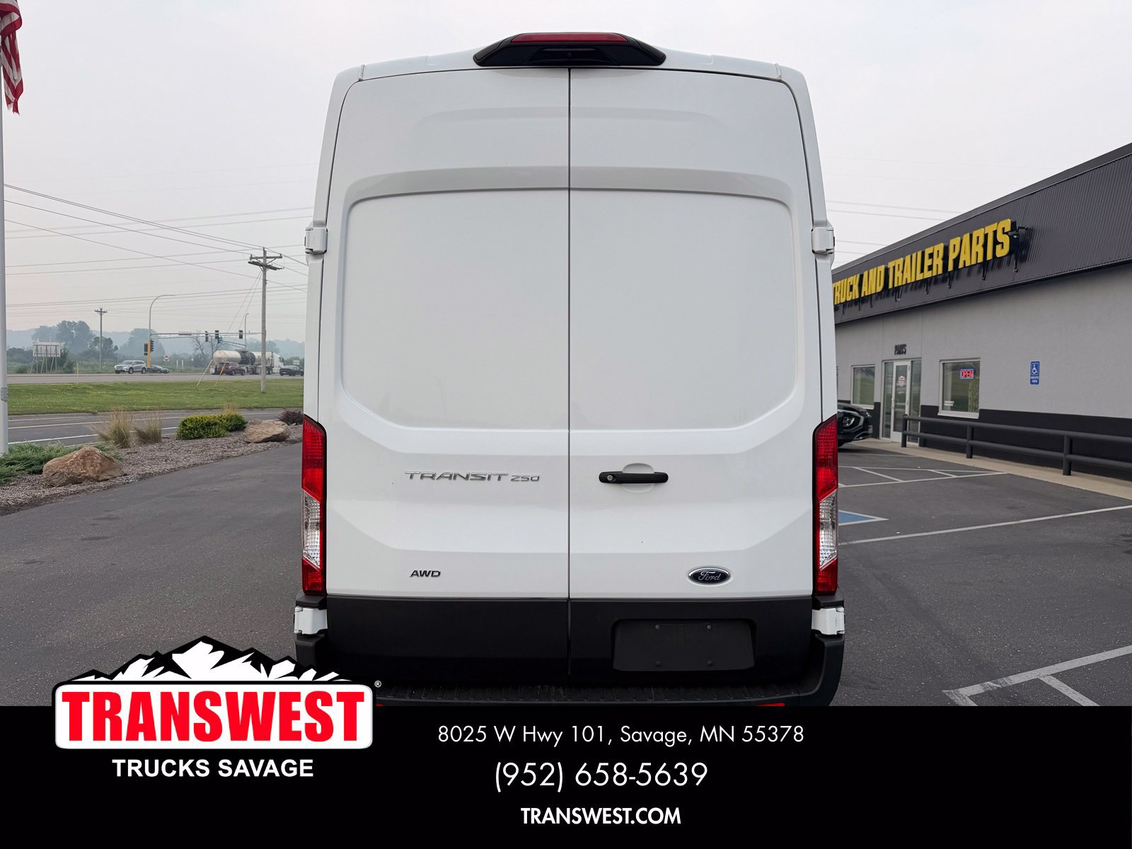 Used 2023 Ford Transit 250 148 High Roof AWD w/ Load Area Protection Package image 4