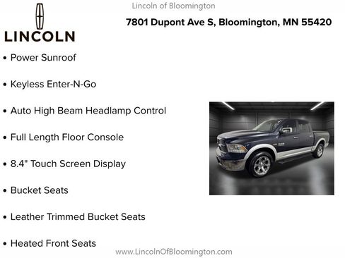 Used 2013 RAM 1500 Laramie w/ Convenience Group image 9