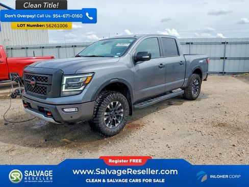 Used 2021 Nissan Titan PRO-4X w/ Pro-4x Convenience Package AWD/4WD image 1