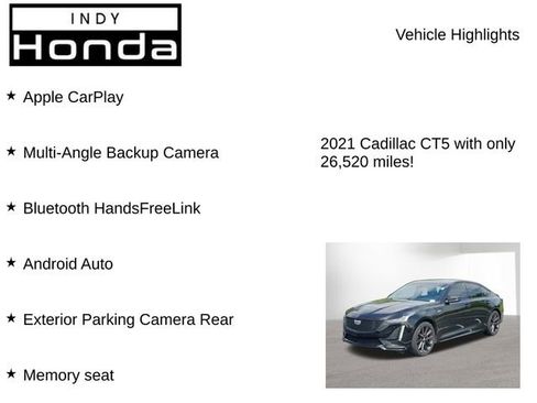 Used 2021 Cadillac CT5 V AWD/4WD image 7