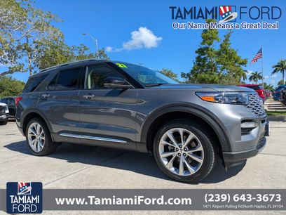 Certified 2021 Ford Explorer Platinum w/ Equipment Group 601A