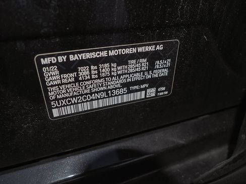 Used 2022 BMW X7 xDrive40i w/ M Sport Package image 43