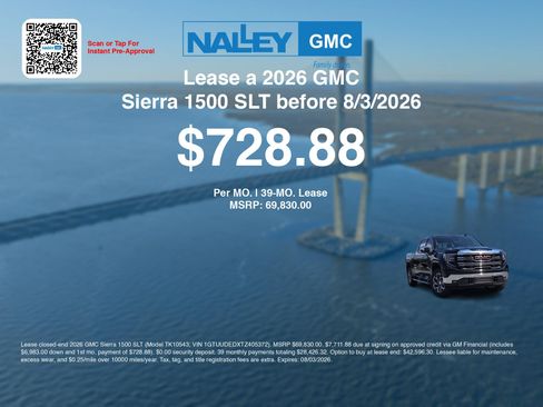 New 2026 GMC Sierra 1500 SLT w/ SLT Premium Plus Package AWD/4WD image 3