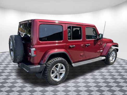 Used 2021 Jeep Wrangler Unlimited Sahara w/ Uconnect 4C Nav & Sound Group image 3