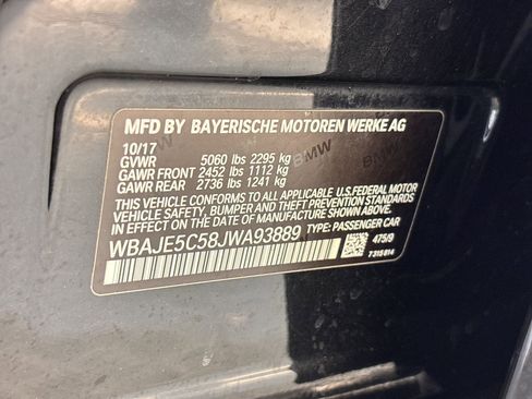 Used 2018 BMW 540i image 20