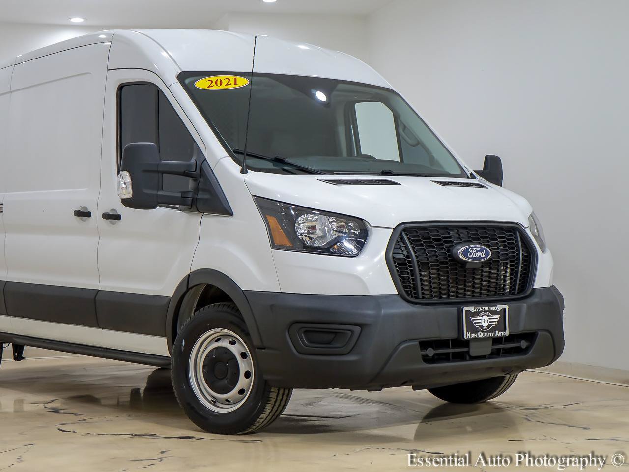 Used 2021 Ford Transit 250 Medium Roof w/ Load Area Protection Package RWD image 2