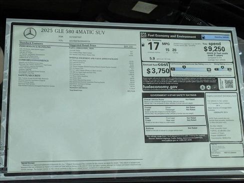 New 2025 Mercedes-Benz GLE 580 4MATIC image 21