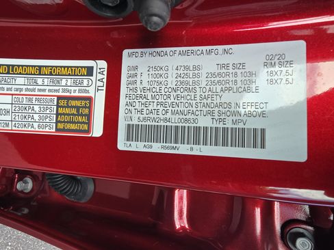 Used 2020 Honda CR-V EX-L image 37