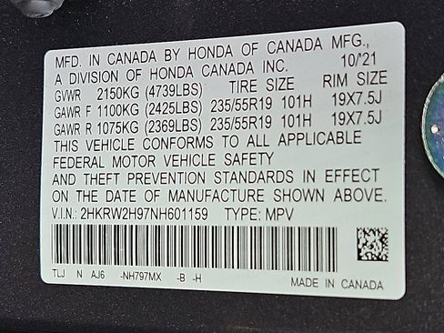 Certified 2022 Honda CR-V Touring image 26