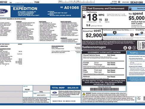 Used 2025 Ford Expedition Platinum w/ Platinum Ultimate Package image 11