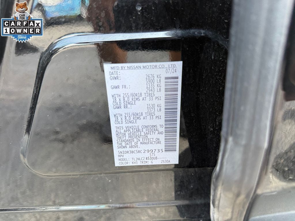 Certified 2024 Nissan Pathfinder SV AWD/4WD image 31