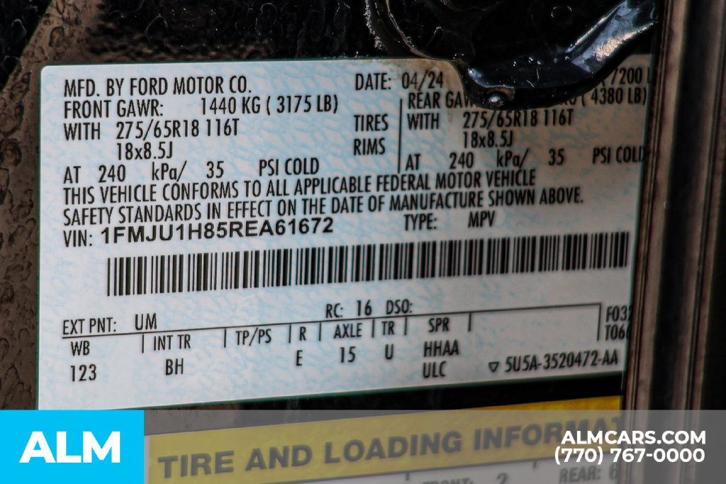 Used 2024 Ford Expedition XLT RWD image 57