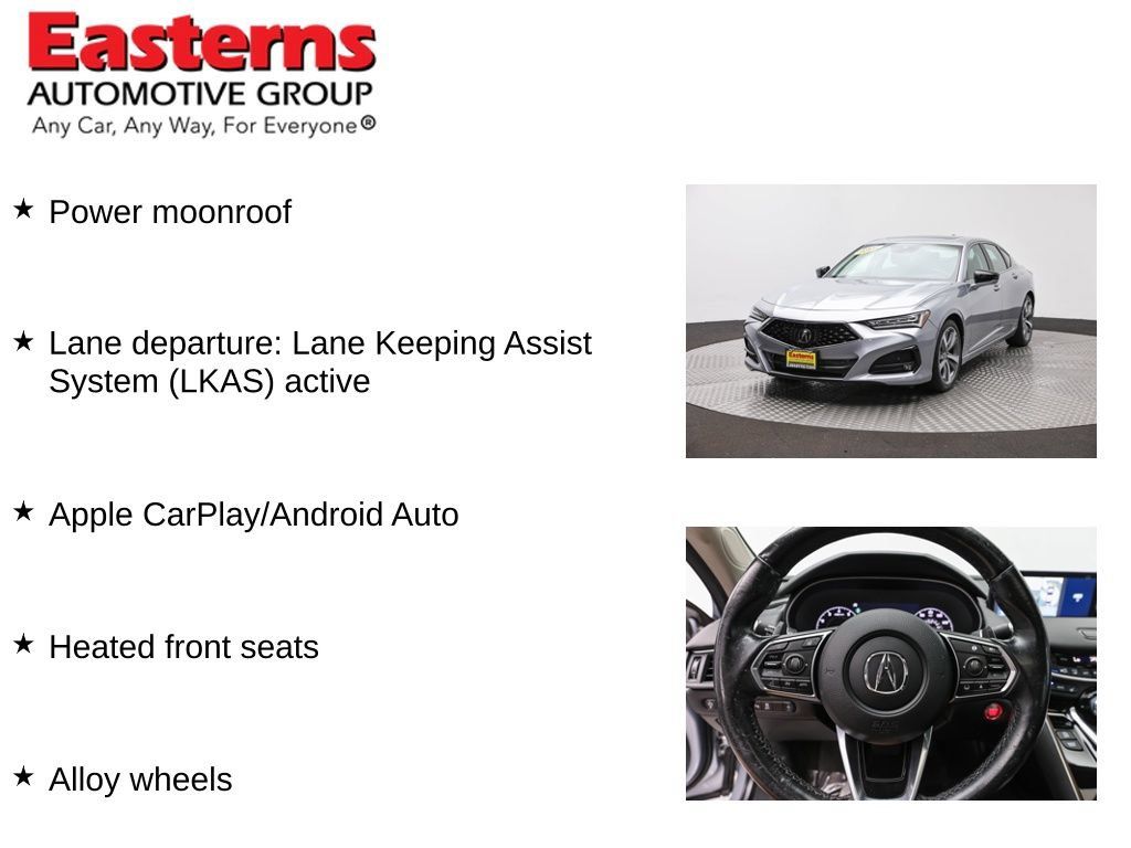 Used 2021 Acura TLX w/ Advance Package FWD image 13