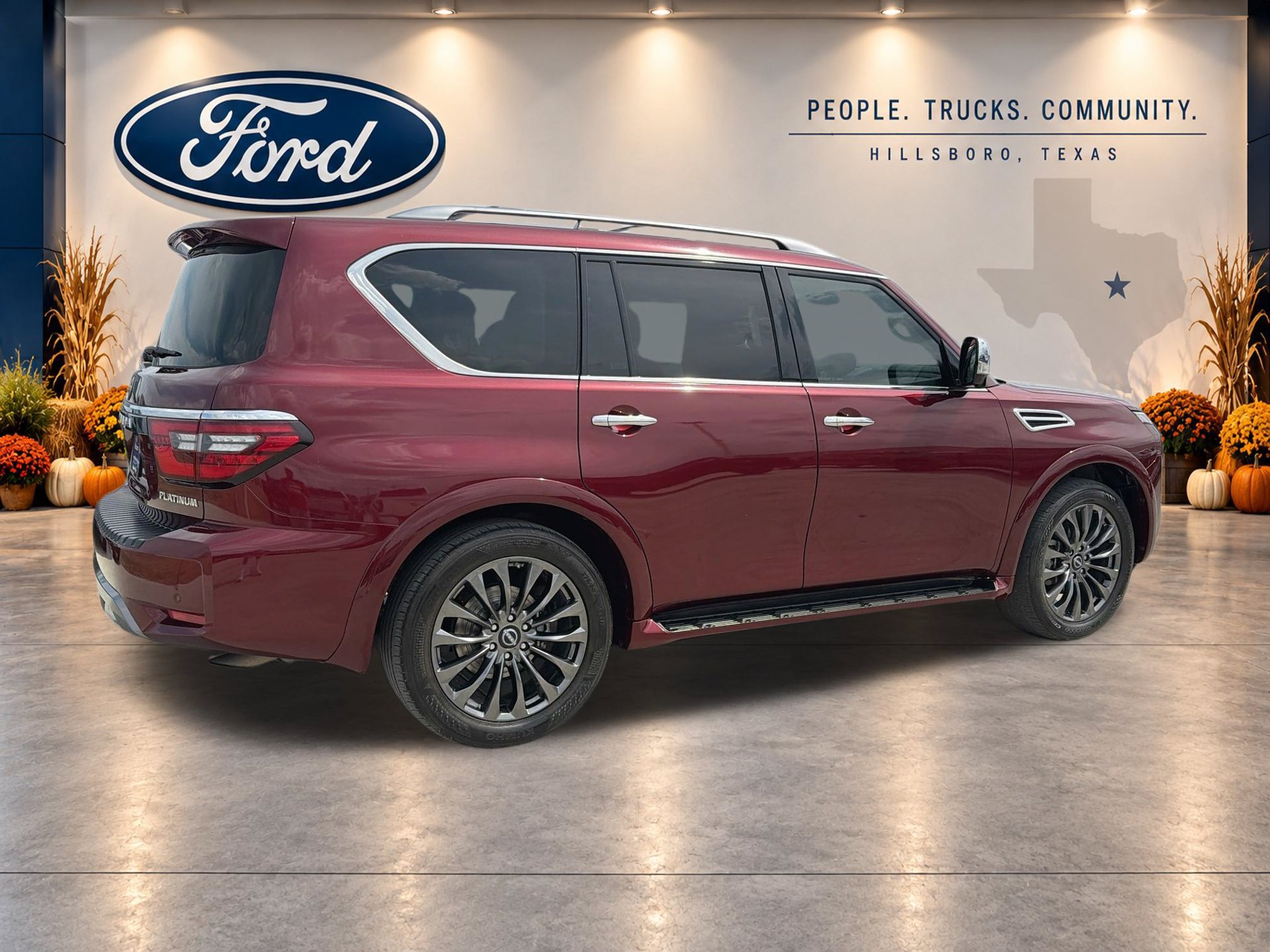 Used 2023 Nissan Armada Platinum w/ Captain's Chairs Package RWD image 5