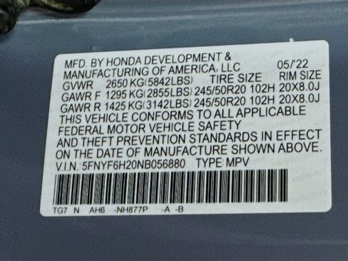 Used 2022 Honda Pilot Special Edition image 43