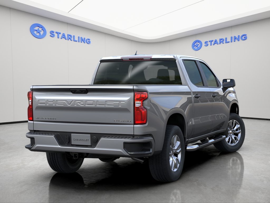 Certified 2025 Chevrolet Silverado 1500 Custom RWD image 4