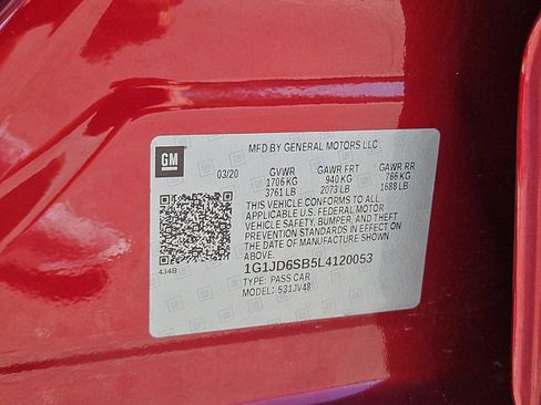 Used 2020 Chevrolet Sonic LT w/ Convenience Package FWD image 26