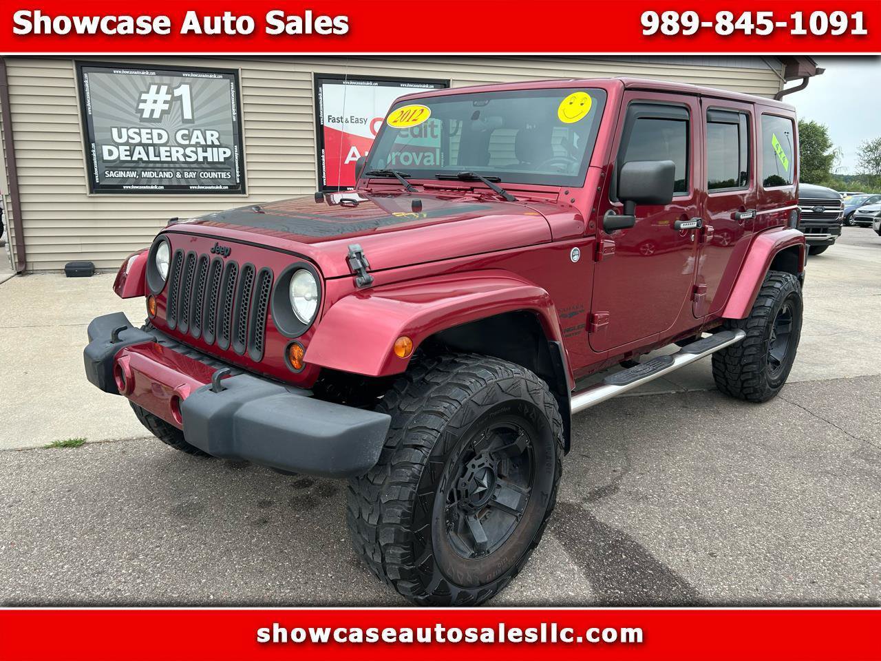 Used 2012 Jeep Wrangler Unlimited Sahara AWD/4WD image 1