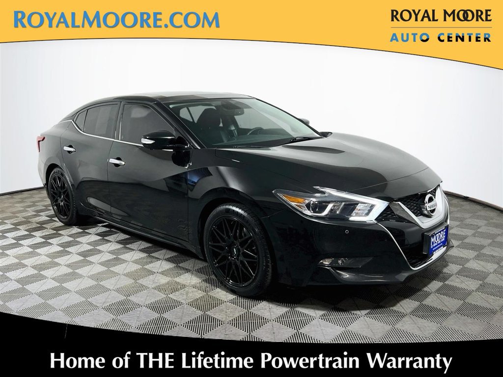 Used 2016 Nissan Maxima Platinum w/ Interior Lighting Package FWD image 1
