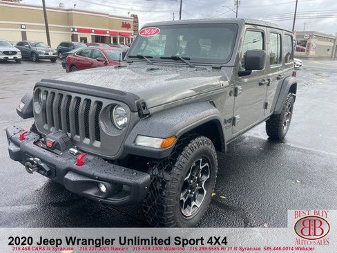 Used 2020 Jeep Wrangler Unlimited Sport image 7