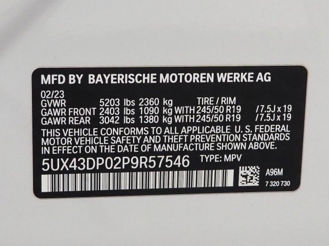 Used 2023 BMW X3 sDrive30i w/ Convenience Package RWD image 60