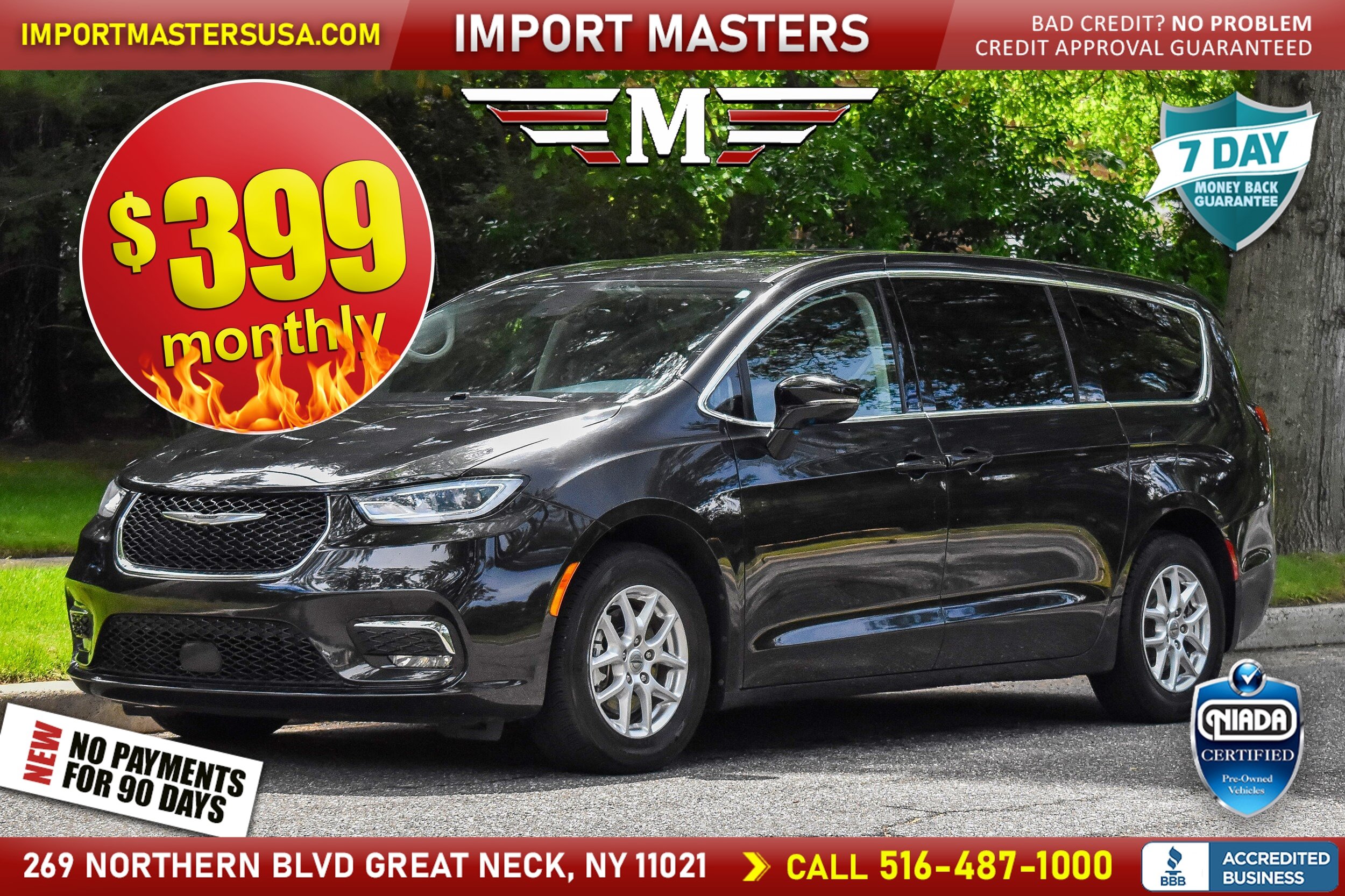 Used 2024 Chrysler Pacifica Touring-L FWD image 1