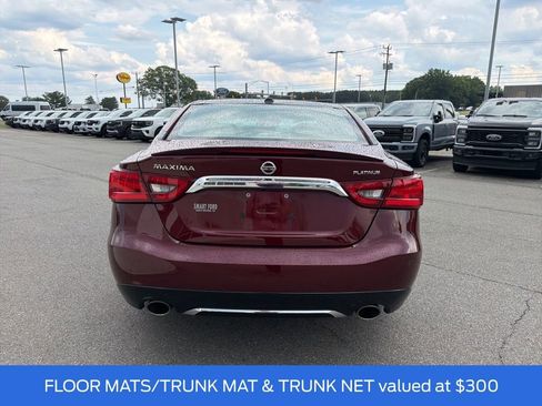 Used 2018 Nissan Maxima Platinum w/ Interior Lighting Package FWD image 5