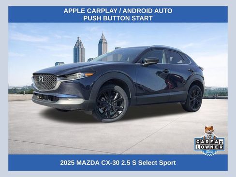 Used 2025 MAZDA CX-30 AWD 2.5 S w/ Select Sport Pkg image 1