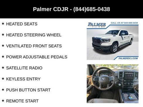 Used 2020 RAM 1500 Limited w/ Body Color Bumper Group AWD/4WD image 12