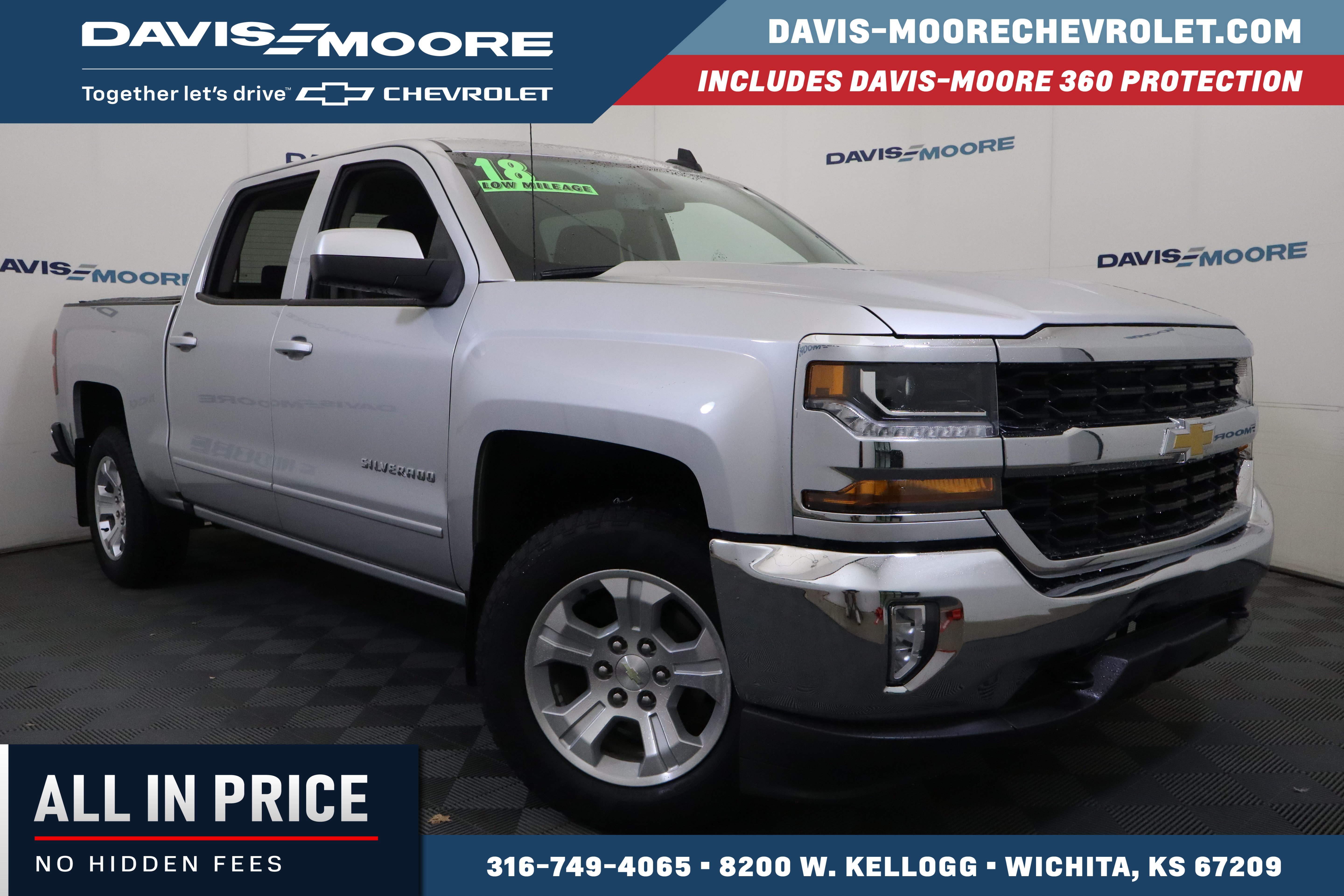 Used 2018 Chevrolet Silverado 1500 LT w/ All Star Edition AWD/4WD image 1