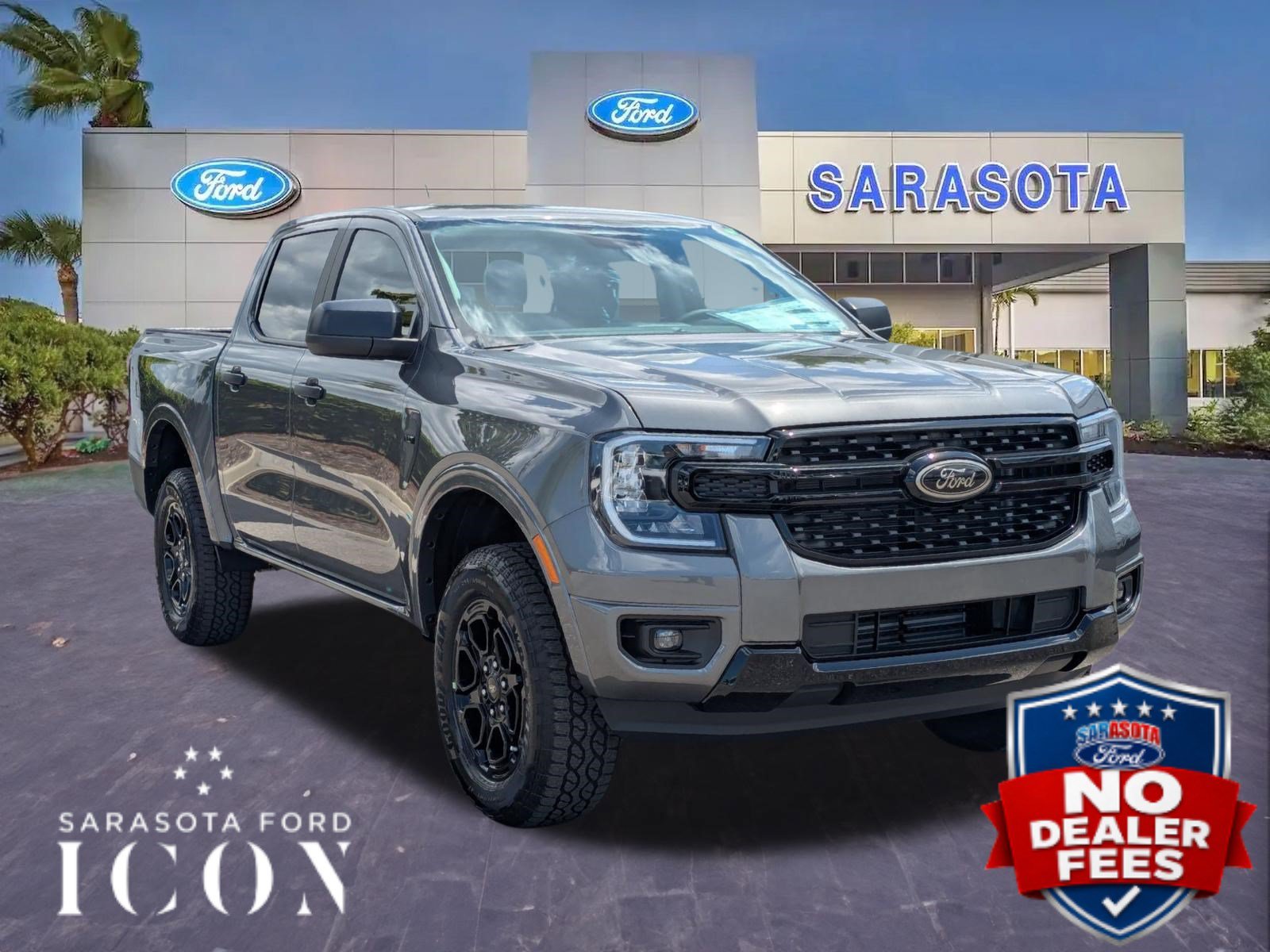New 2026 Ford Ranger XLT w/ Black Appearance Package RWD image 1