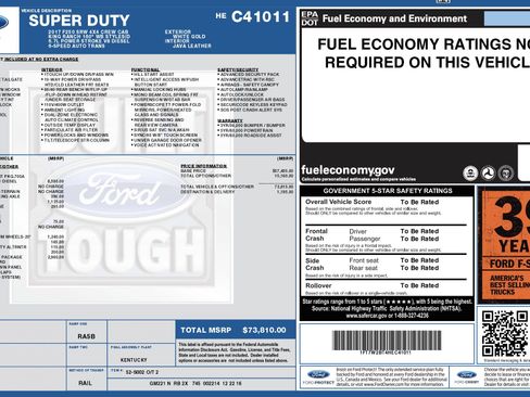 Used 2017 Ford F250 King Ranch w/ King Ranch Ultimate Package image 7