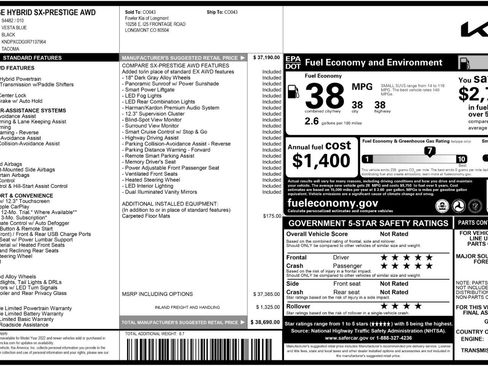Used 2024 Kia Sportage SX Prestige image 52