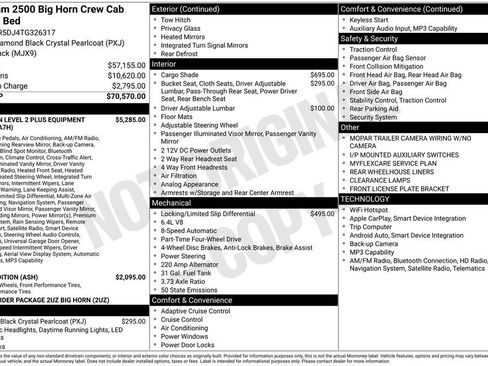 New 2026 RAM 2500 Big Horn AWD/4WD image 31