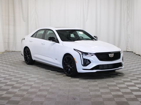 Certified 2025 Cadillac CT4 V w/ Navigation Package AWD/4WD image 1