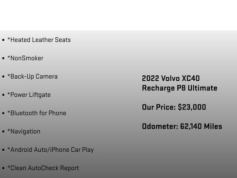 Used 2022 Volvo XC40 P8 Recharge Ultimate image 6