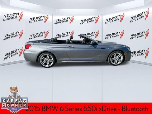 Used 2015 BMW 650i xDrive Convertible w/ M Sport Edition image 2
