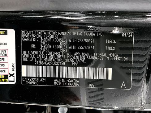 Used 2024 Lexus RX 350 w/ Convenience Package AWD/4WD image 37