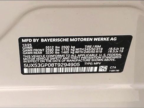 New 2026 BMW X3 xDrive30 w/ Convenience Package image 19