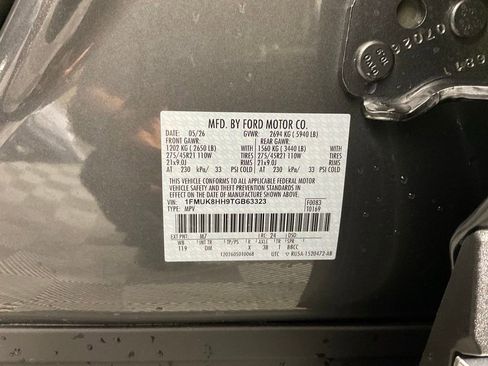 New 2026 Ford Explorer Platinum w/ LUX Leather Package AWD/4WD image 28