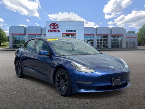 Used 2021 Tesla Model 3 Performance AWD/4WD image 2