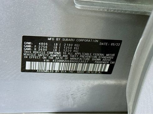 Used 2022 Subaru Legacy Limited XT AWD/4WD image 38