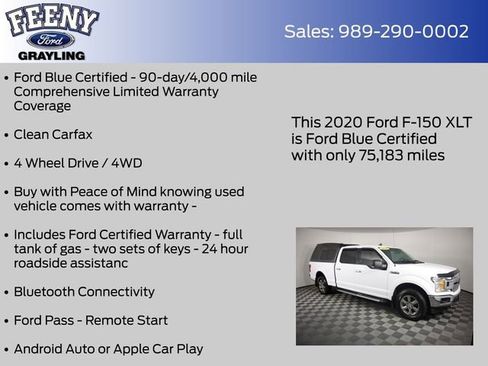 Used 2020 Ford F150 XLT w/ Equipment Group 301A Mid image 4