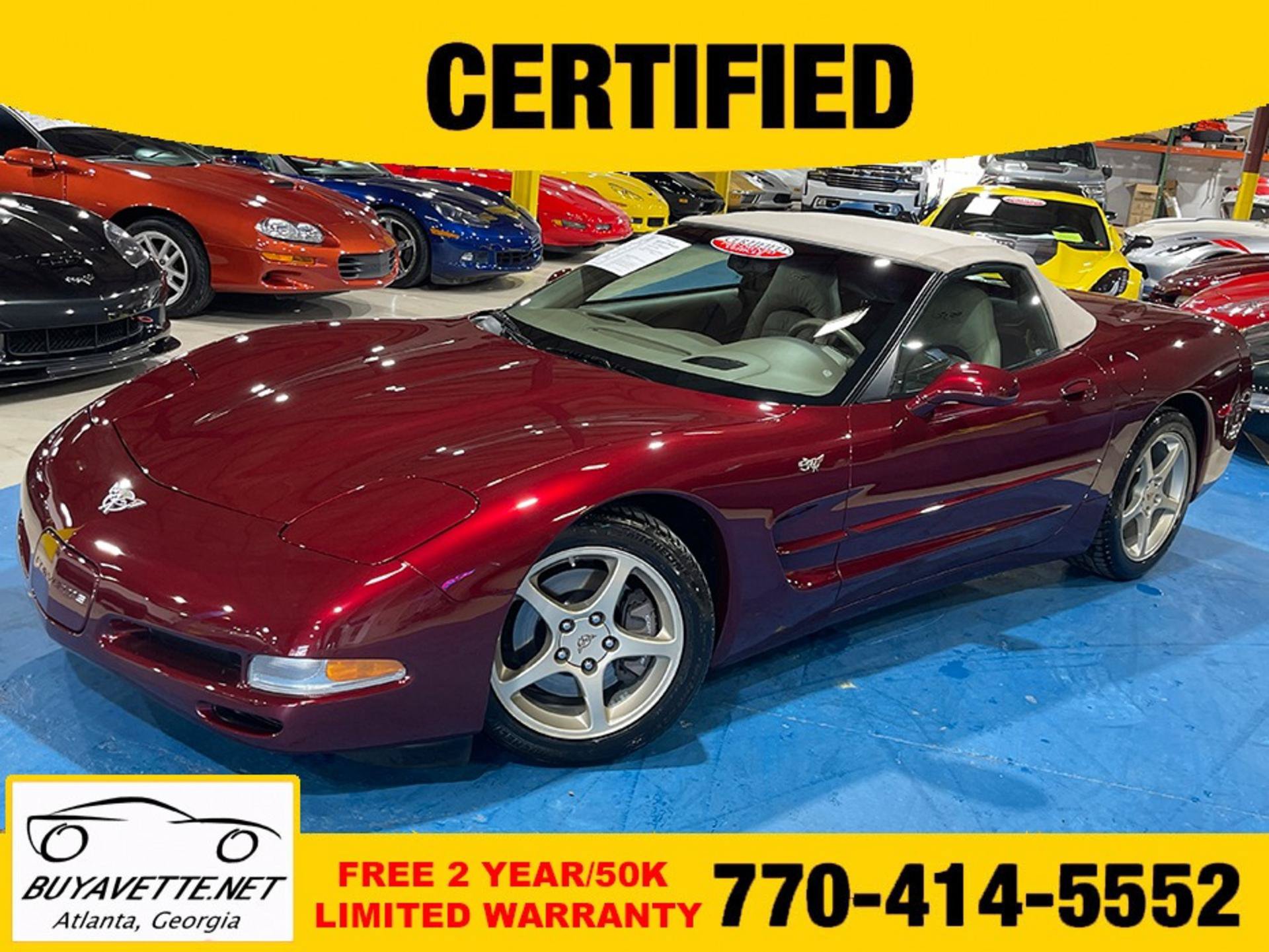Used 2003 Chevrolet Corvette Convertible w/ Preferred Equipment Group1 RWD image 1