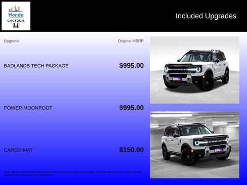 Used 2025 Ford Bronco Sport Badlands w/ Badlands Tech Package image 10